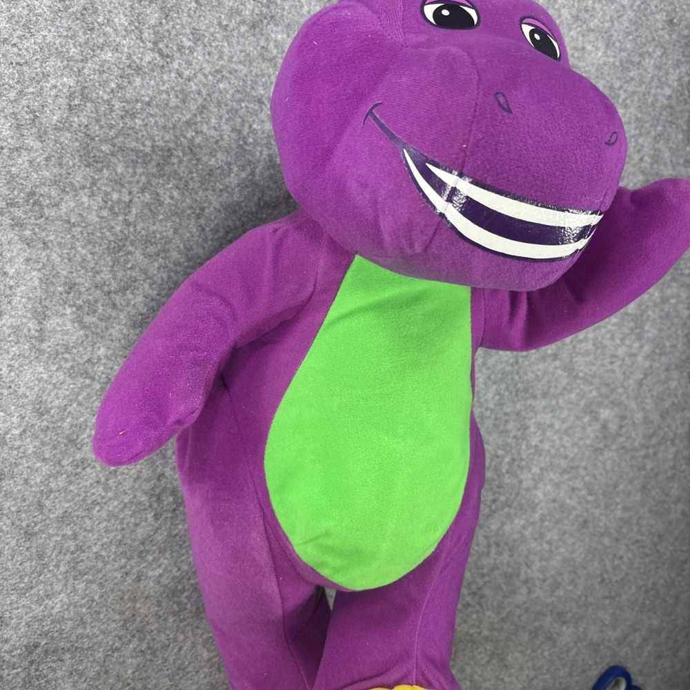 Vtg Fisher Price 2001 Barney's Move N Groove Dance Mat Replacement Plush 94593